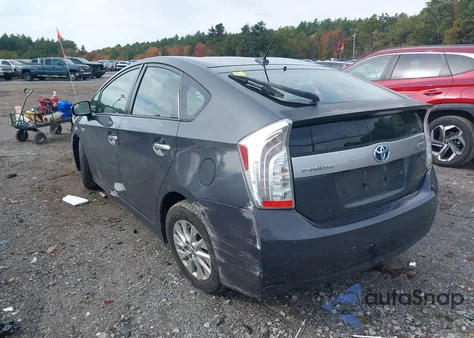 2012 Toyota Prius Plug-In из США, поврежденный, VIN JTDKN3DPXC3015367